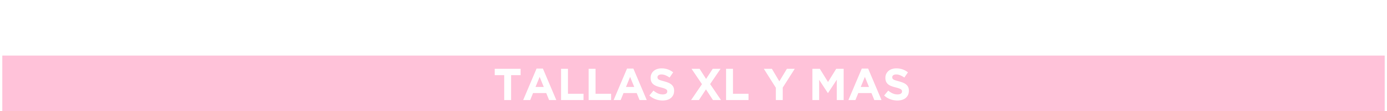 TALLAS XL Y MAS