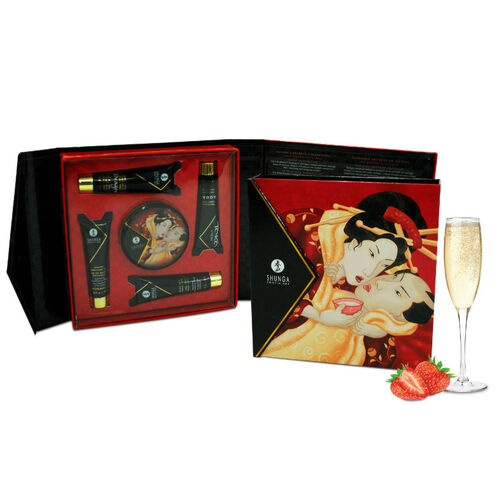 KIT SECRET GEISHA FRESAS Y CAVA